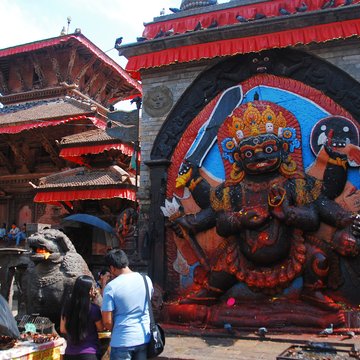 Káthmándú – Černý Bhairava, Nepál